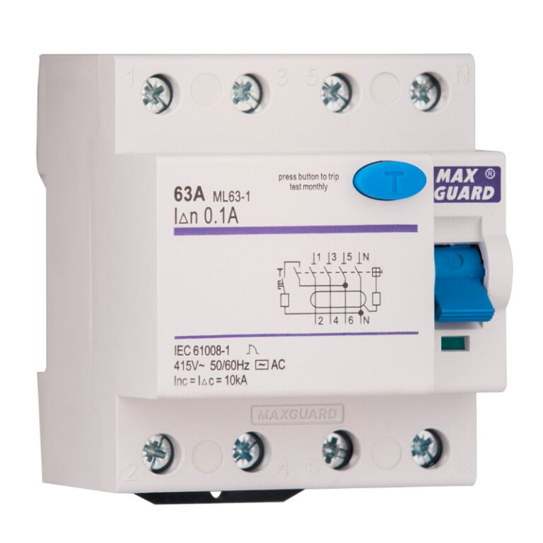 Residual Current Operated Circuit Breakers (RCCB) – maxguard.com.my