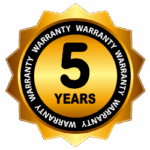 warranty 5 years